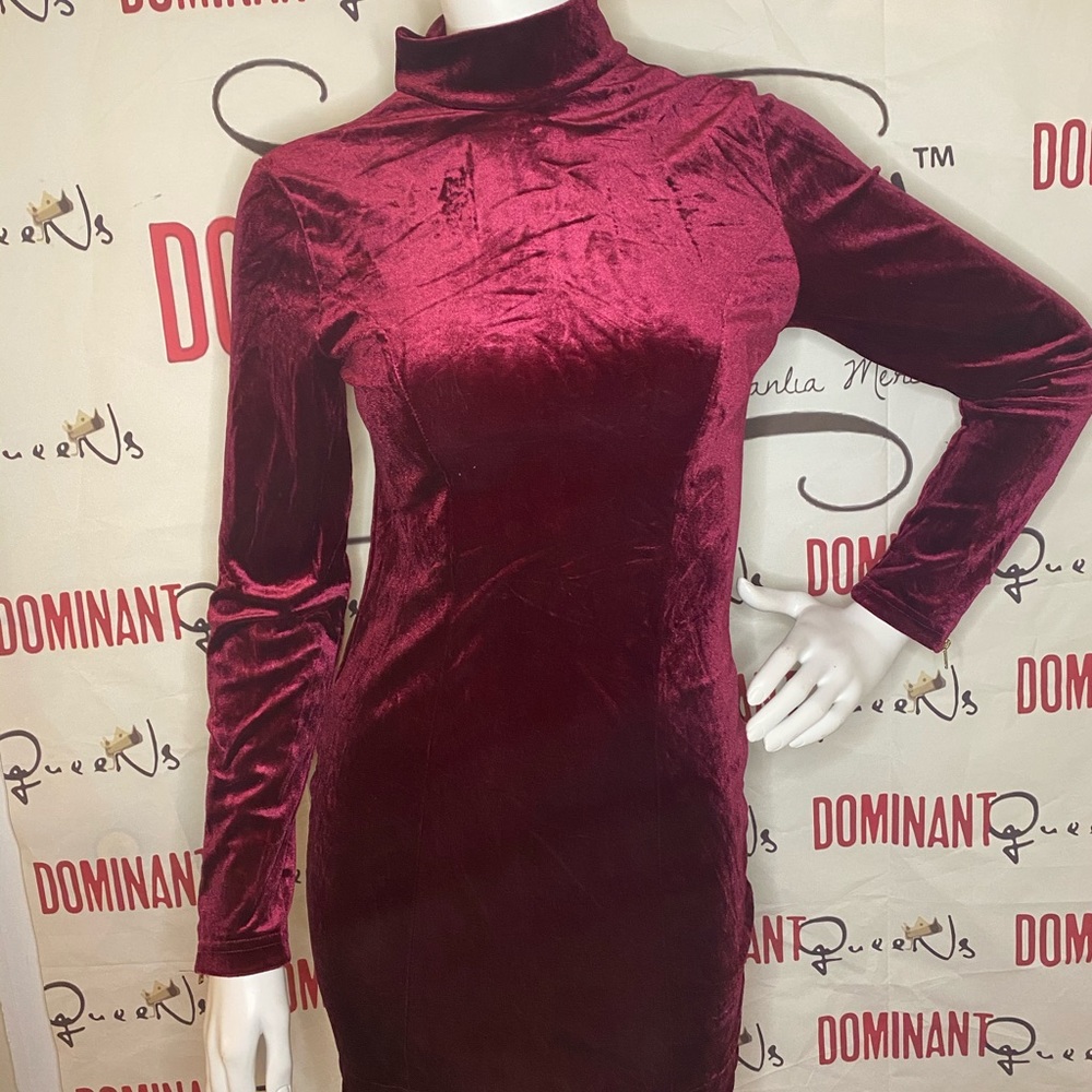 Burgundy Dress